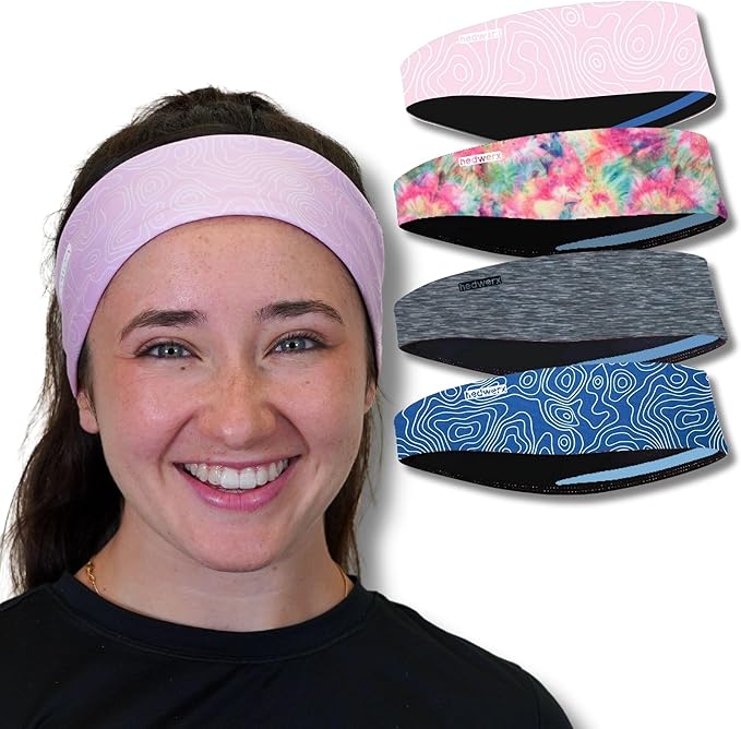 Hydra2, Sweat Diverting, Sports Sweatband Headband, H2 Flatweave