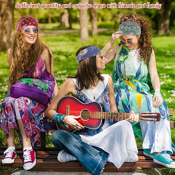 Headbands for Women, 8 Pack Boho Style Headbands Non Slip Fashion Wide Headband Hair Wrap for Daily Use Sport Yoga Running