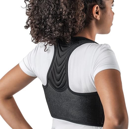 Boost Posture Corrector - Back Posture Corrector for Women and Men, Back Pain Relief Products, Spine Corrector - Back Brace, Upper Back Support, Back Brace for Posture - Black, XX-Large