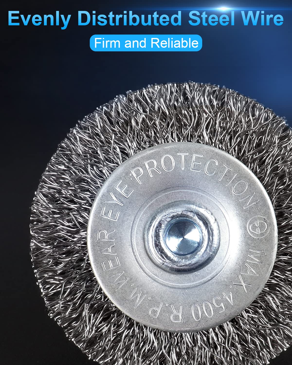 15 Pack Carbon Steel Wire Wheel Brush, Rocaris Cup Brush, Wheel Brush, Pen Brush Set with 1/4-Inch Hex Shank for Rust Removal, Corrosion and Scrub Surfaces