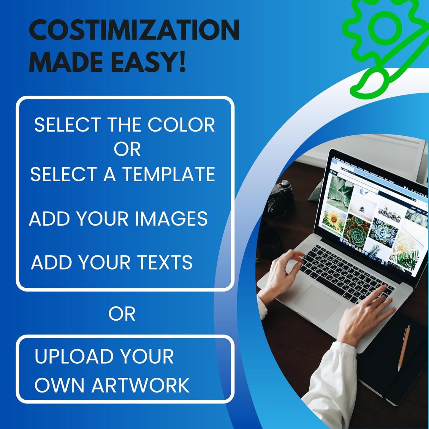 2 Pack (20in x 30in) Large Custom Car Magnets for Businesses –Full Color Large Magnetic Signs for Vans, Trucks, and Dumpsters. Personalized Business Magnets for Vehicles and Outdoor Advertising