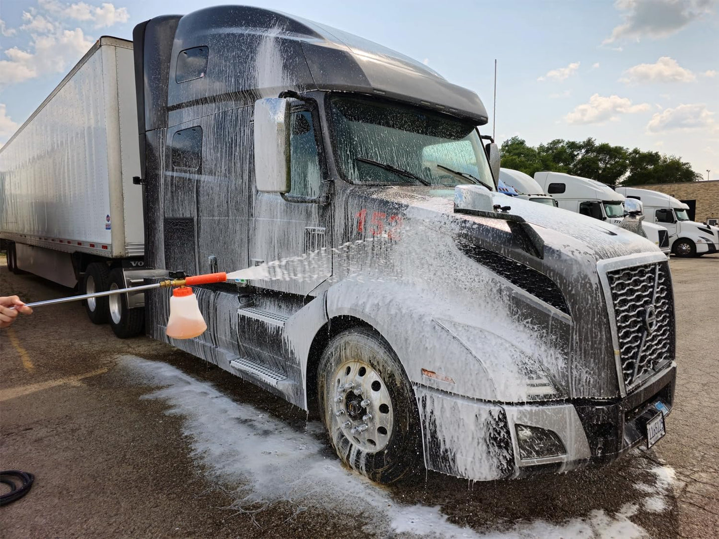 Wash Chems Pro 50 Touchless Car Wash Detergent Soap Concentrate No Brushing, Commercial Grade Professional Auto Foam Cleaner Also Great for Trucks & Tractors