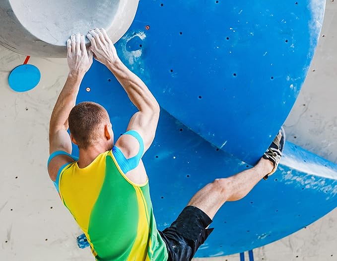 3 Rolls I Uncut I Kinesiology Tape (2 in x 16.4 ft per roll) I Premium Quality I Ideal Support for Joints and Muscles (Stretchable, Breathable & Hypoallergenic) (3 Pack, Purple)