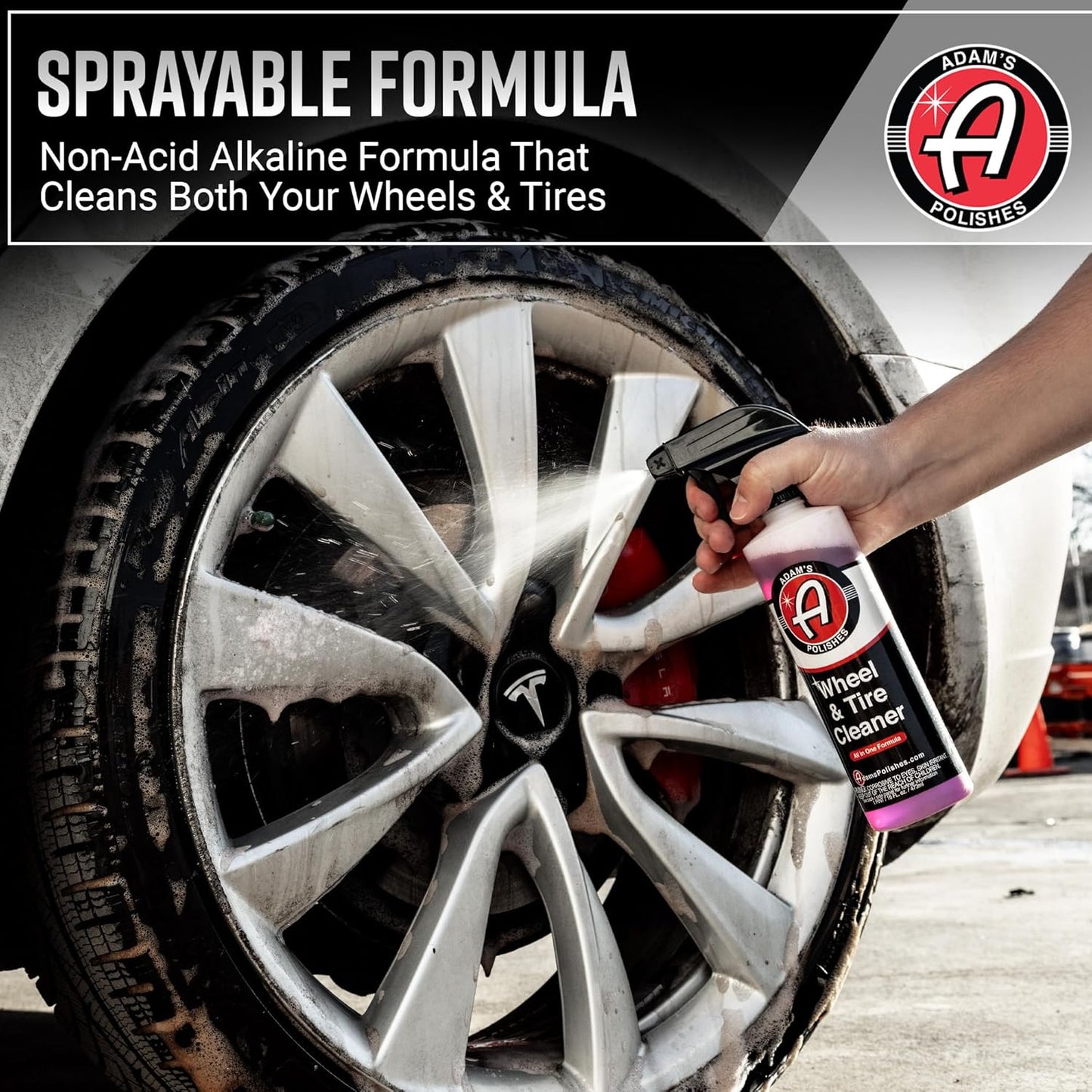 Adam's Polishes Wheel & Tire Cleaner (Wheel & Tire Cleaning Collection)