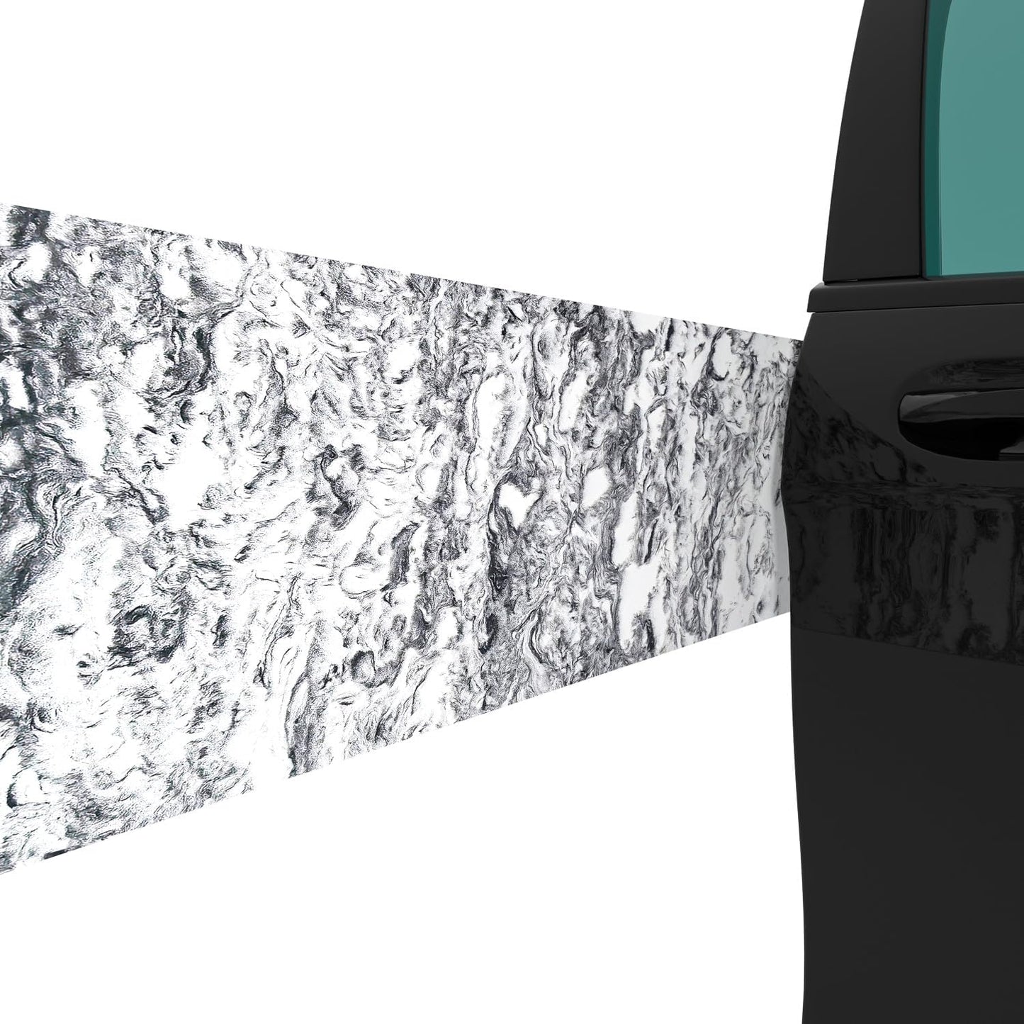 GWP01 Marble Grain Garage Wall Protector Car Door Protectors, Garage Accessories, Parking Stopper for Garage, Tool-Free, Designed in Germany