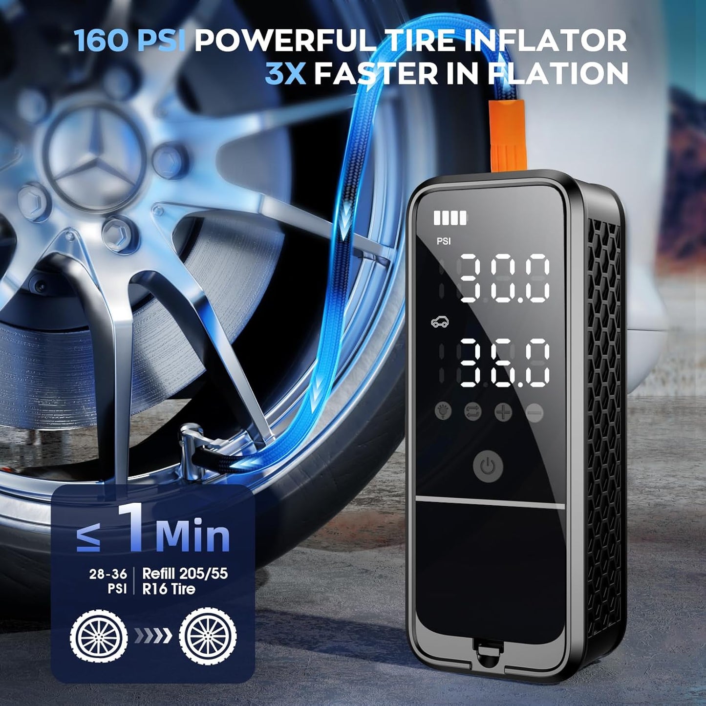 Tire Air Pump for Car
