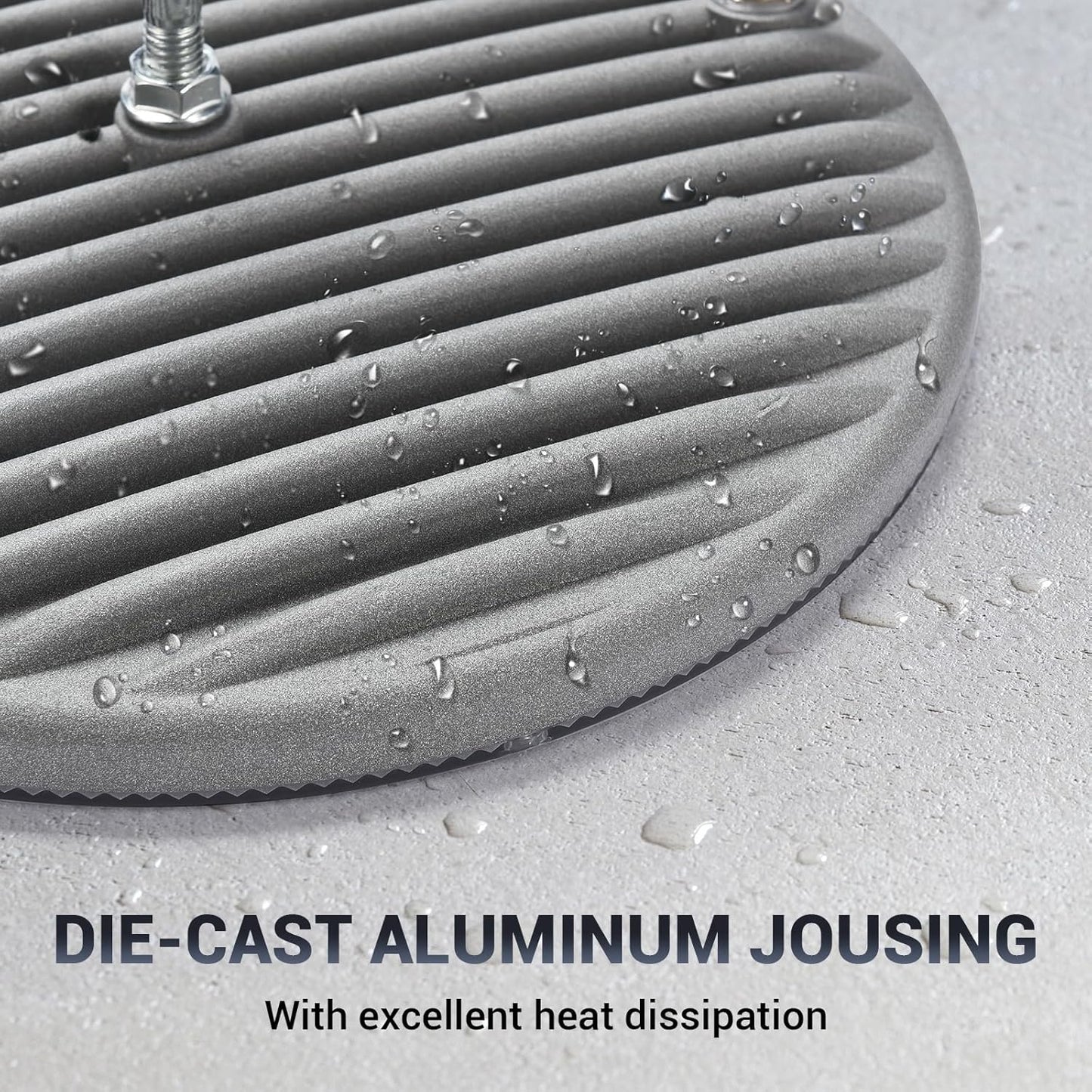 15 Pack 100W UFO Led High Bay Light,IP66 Waterproof,120VAC,15050LM 5000K Daylight Area Lighting,450W MH/HPS with Plug Commercial Bay Lighting for Warehouse/Shop/Workshop/Barn/Gym/Factory