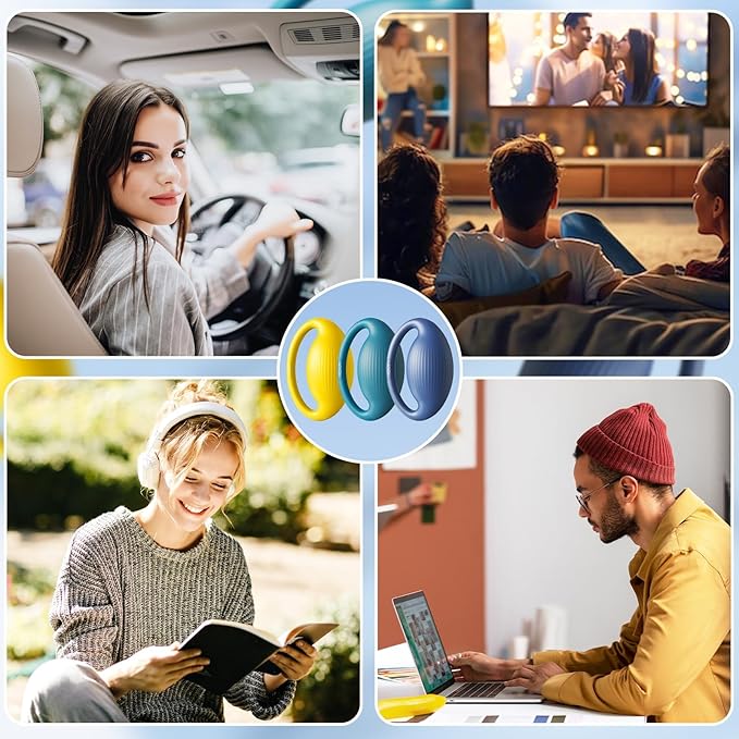 FitBeast Hand Exercise Balls - 3 Resistance Levels Stress Balls for Adults, Squeeze Balls for Hand Therapy, Rehabilitation, Arthritis, Muscle Building