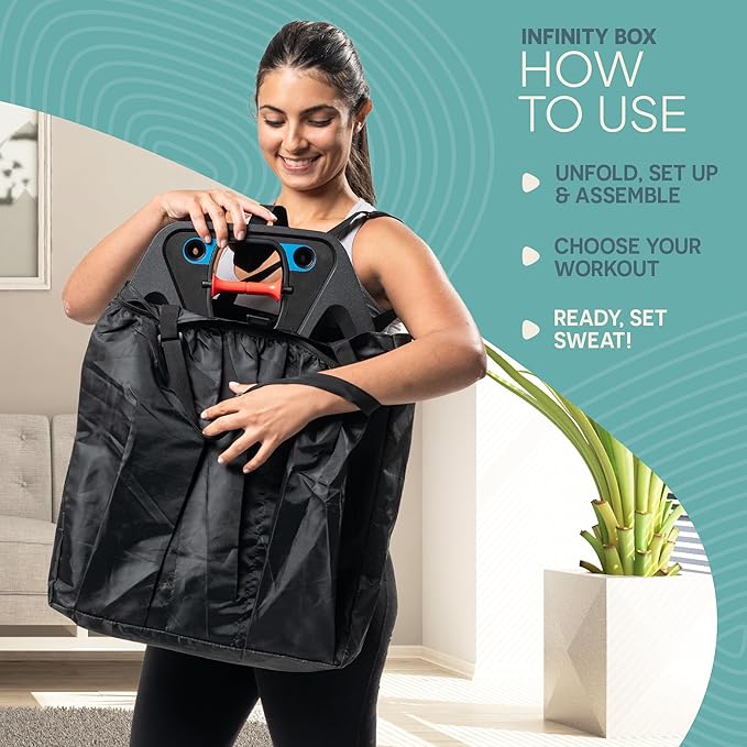 Lifepro Portable Home Gym with Push Up Training Board for Full Body Workouts Push Up Rack Board with 4 Resistance Bands - Home Workout kit Platform for Home Workouts