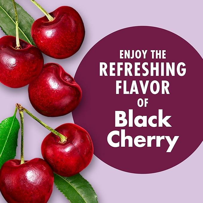 V8 Energy Black Cherry Energy Drink, 8 fl oz Can (6 Pack)