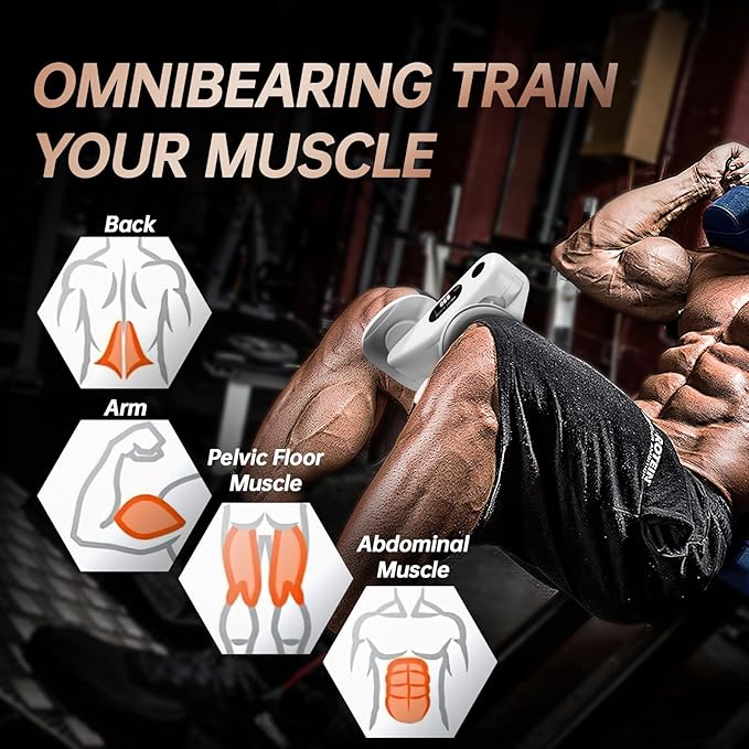 Thigh Master Hip Trainer Kegel Exerciser, Pelvic Floor Muscle Trainer for Women and Inner Thigh Exercise Workout for Men, Thigh & Hip Strengtheners for Home Gym Workout