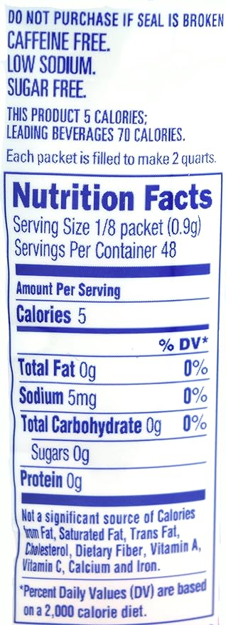 Crystal Light Raspberry Ice Drink Mix (12-quart), 1.3-ounce Packages (Pack of 2)