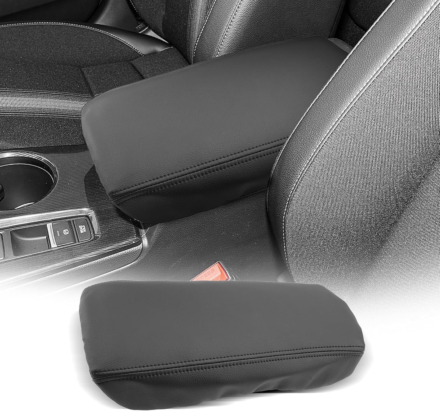 CDEFG for Honda Civic 2022-2025 Center Console Cover Armrest Box Cover for Civic (LX, Sport, Si) 2022 2023 2024 2025 Accessories Console Arm Rest Protector