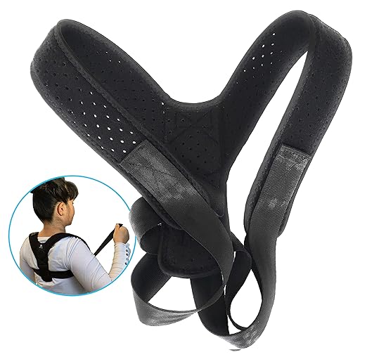 Posture Corrector Support Brace to Improve Bad Posture, Shoulder Alignment, Back Pain Relief for Men and Women (Reg 28 to 41)
