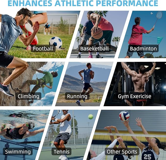 OK TAPE Kinesiology Tape 10 inches Precut, 20 Strips, Cotton Elastic Athletic Tape Latex Free, 2inch x 16ft, 2 Rolls Beige and Black