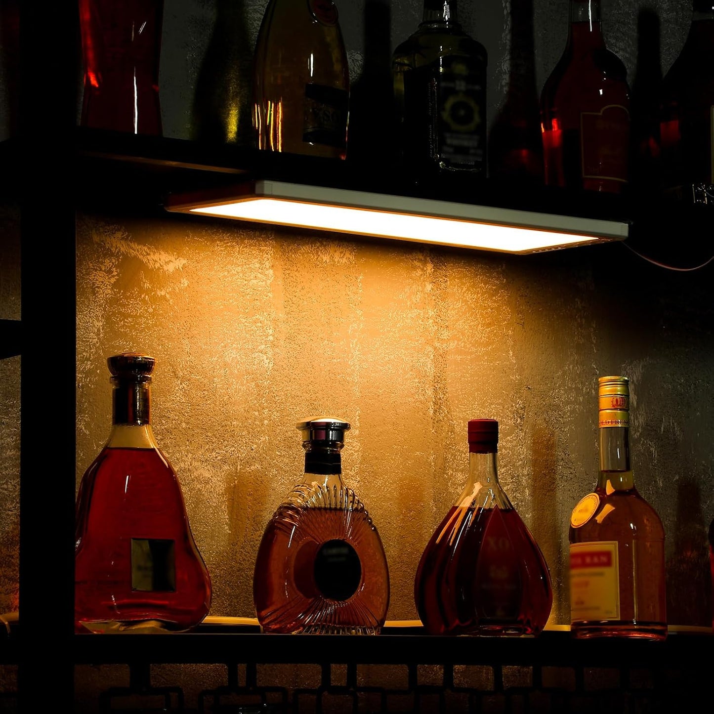 4 Pack RV Ceiling Lights Interior 16.7"x 6.6" 156 LEDs 1200 Lm RV LED Lights Interior 12v with 5 Levels of Dimming and 3 Color Temperature for Trailer Boat Car Camper