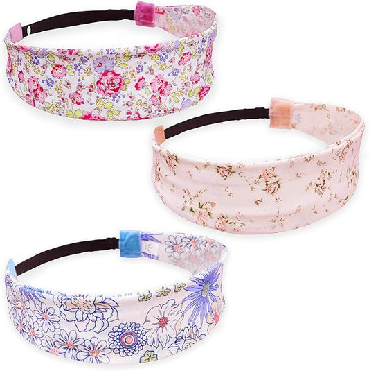 FROG SAC Sport Headbands for Girls, Adjustable Non Slip Athletic Sports Hair Bands for Women, Stretch Elastic Workout Mesh Headband for Yoga Running Exercise Soccer