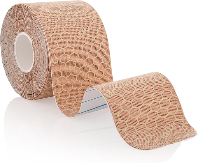 FlexU Kinesiology Tape; Available in Pre-Cut or Continuous Options; Advanced Strength and Flexibility for Enhanced Therapeutic Recovery; Provides Support, Stability, & Pain Relief to Muscles & Joints