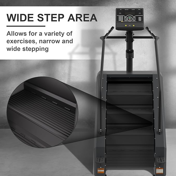 Stair Stepper Machine, Continuous Climbing Stair Machine, Commercial Grade Stair Stepping Machine for Cardio and Lower Body Workouts