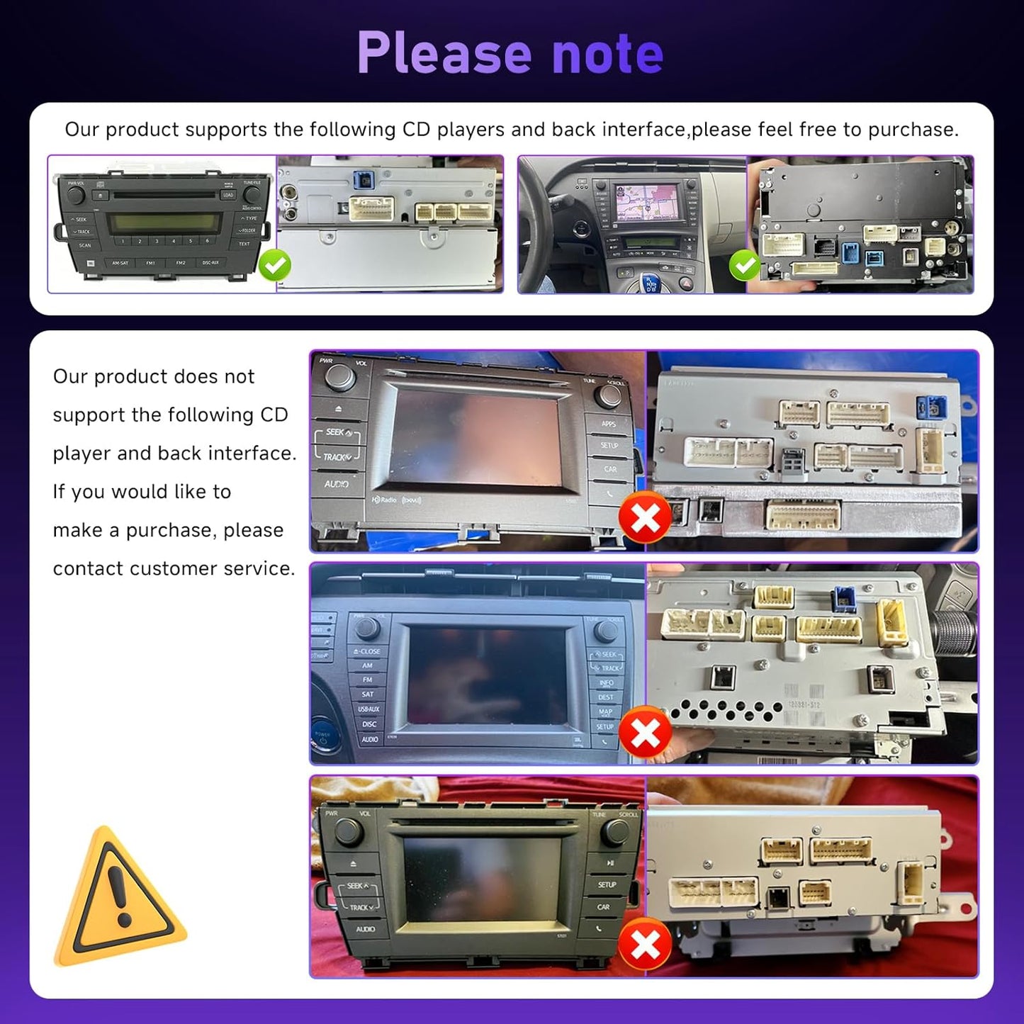 Wireless Carplay Car Stereo for Toyota Prius 2010-2015 with JBL with 9-Inch Touchscreen, [Qualcomm 8-core 4+64GB] Upriding Android 13 Car Radio Android Auto BT5.1/DSP/Hi-Res Audio/WiFi/SWC/GPS/OTA