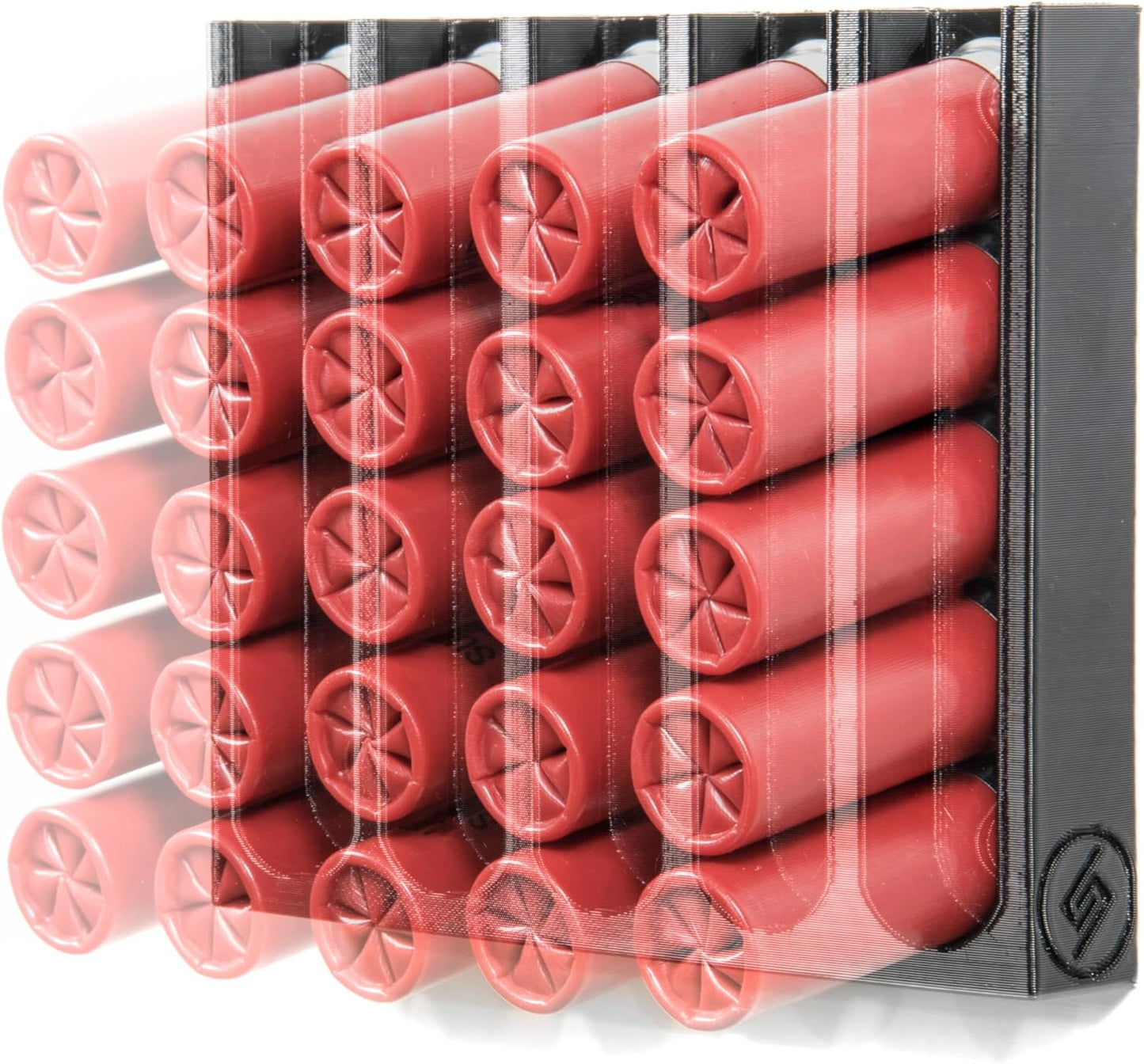 Spartan Mounts Shotgun Shell Storage Solution | Safe Gun Room Display Storage Organization Man Cave Husband Military Police Home Self Defense 12 20 410 Gauge