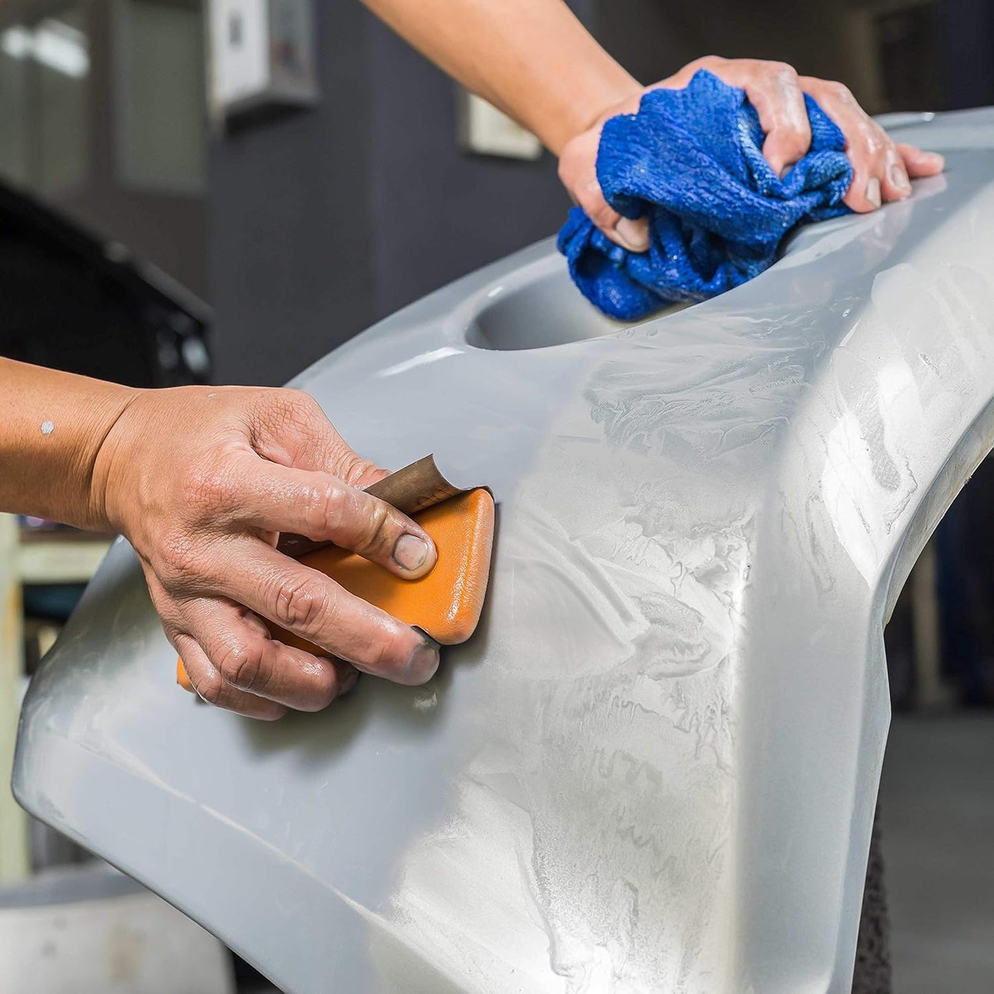 Dura-Gold Premium 120 Grit Wet or Dry Sandpaper Sheets, 5-1/2" x 9", Box of 15 - Coarse-Cut Sanding, Detailing, Polishing Automotive, Woodworking Wood Furniture, Metal Finishing Hand Sand Block Sander