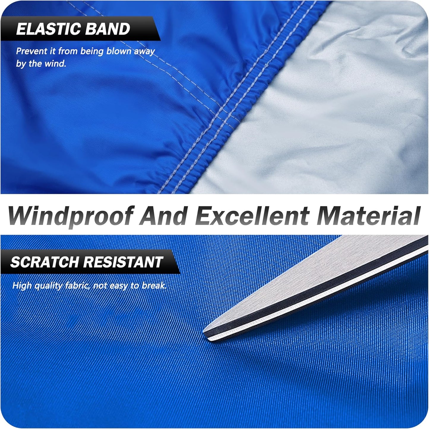 Heavy Duty Outdoor Car Cover Windproof All Weather Waterproof Sun Rain UV Dust Snow Protection Outdoor,Fit Coupe Audi TT,BMW Z4,Honda CR-Z,Hyundai Tiburon,Mazda RX-7 etc.Sice C2