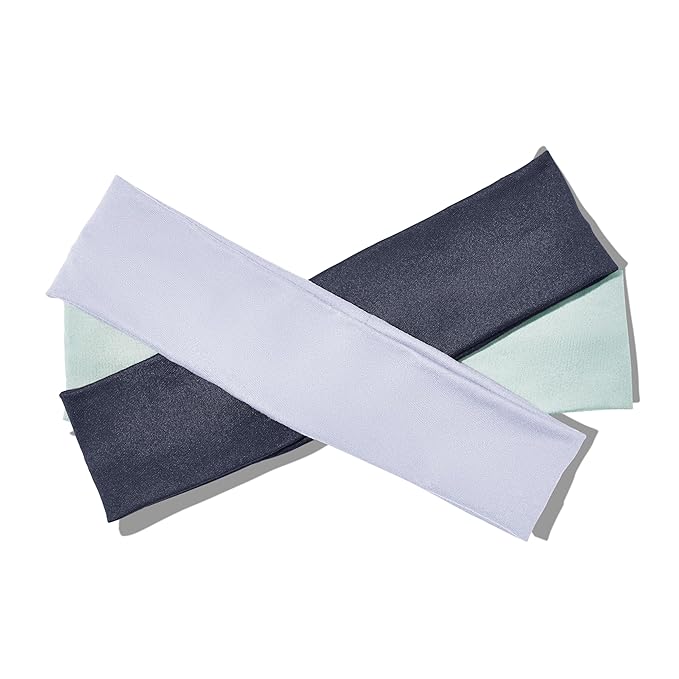 Kitsch Wide Headbands for Women - Fashion Sports Headband for Workout, Yoga, Gym, Running, Exercise | Stretchy Head Bands for Women’s Hair | Hair Accessories for Women - Garden Bouquet, 3pcs