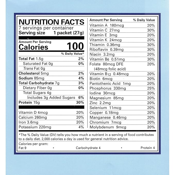 Weight Loss Systems Pudding and Shake Aspartame Free - Vanilla (7/Box) - High Protein - Low Calorie - Low Fat - Low Carb