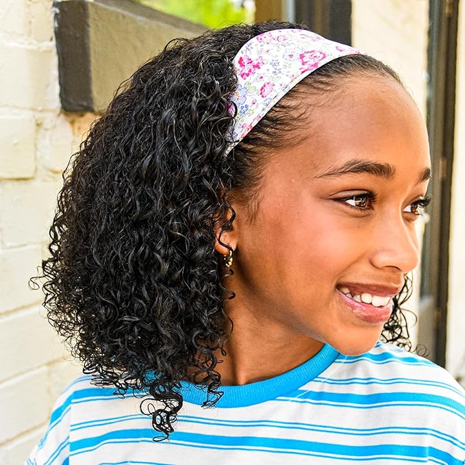 FROG SAC Sport Headbands for Girls, Adjustable Non Slip Athletic Sports Hair Bands for Women, Stretch Elastic Workout Mesh Headband for Yoga Running Exercise Soccer