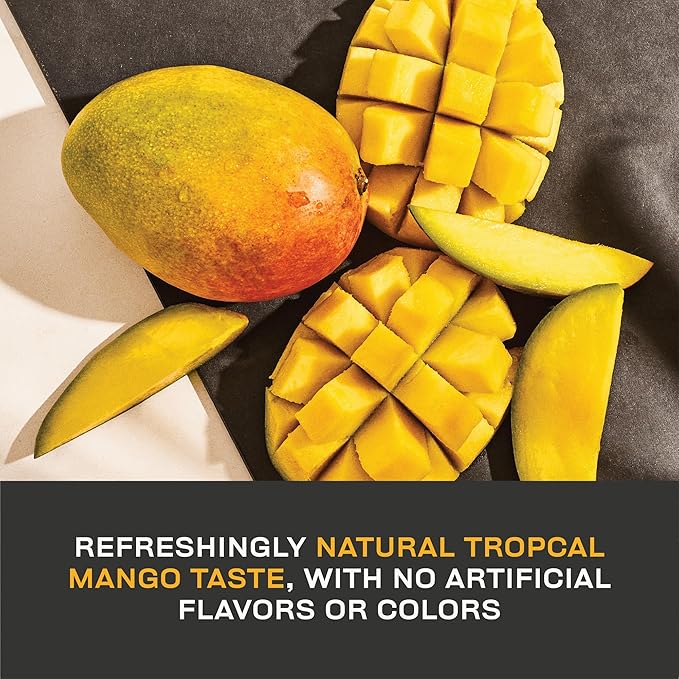 Gainful Hydration Powder Packets, Caffeine Free with Key Electrolytes Magnesium and Sodium, Energy Support, Low Sugar, Tropical Mango, 21 Sticks