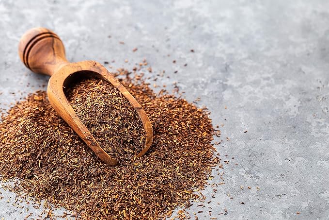 Rooibos Tea 1LB (16Oz) 100% CERTIFIED Organic (USDA seal) | Red Rooibos Loose Leaf Tea | South African Red Bush Herbal Tea| (200+ CUPS) | Non-GMO | Keto Friendly