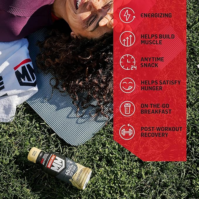 Muscle Milk Pro Advanced Nutrition Protein Shake, Intense Vanilla, 11.16 Fl Oz (Pack of 12), 32g Protein, 1g Sugar, 16 Vitamins & Minerals, 5g Fiber, Workout Recovery, Energizing Snack, Packaging May Vary