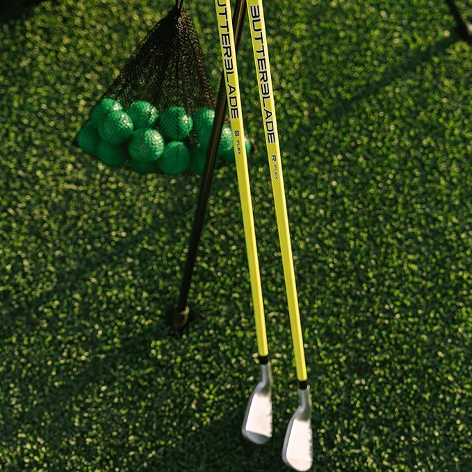 RYP ButterBlade Training Club – Improve Accuracy & Swing Mechanics, Real-Time Feedback, Right & Left-Handed Options, Golf Training Club, Golf Swing Trainer