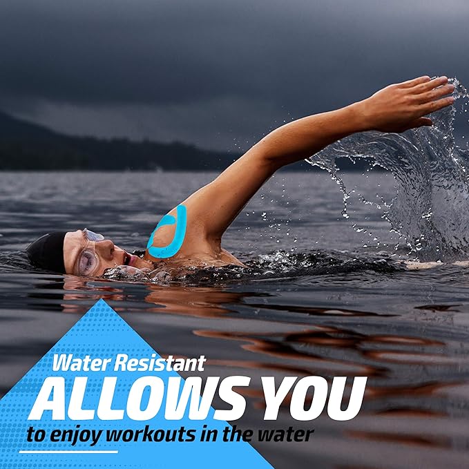 Physix Gear Cotton Kinesiology Tape Roll 16ft, Latex-Free Athletic Tape for Muscles/Joints, Waterproof Kinesiolgy, Stretchy Kinesiologytape, Gentle on Skin Kiniseaology Tape, Kinesology Tape