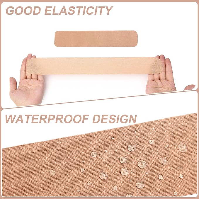 K Athletic Tape, Kinesiology Tape Precut - Premium Kinesthetic Tape for Muscles Knee Shoulder Elbow, 2 Inch x 16.5 feet (3 Rolls Pack)