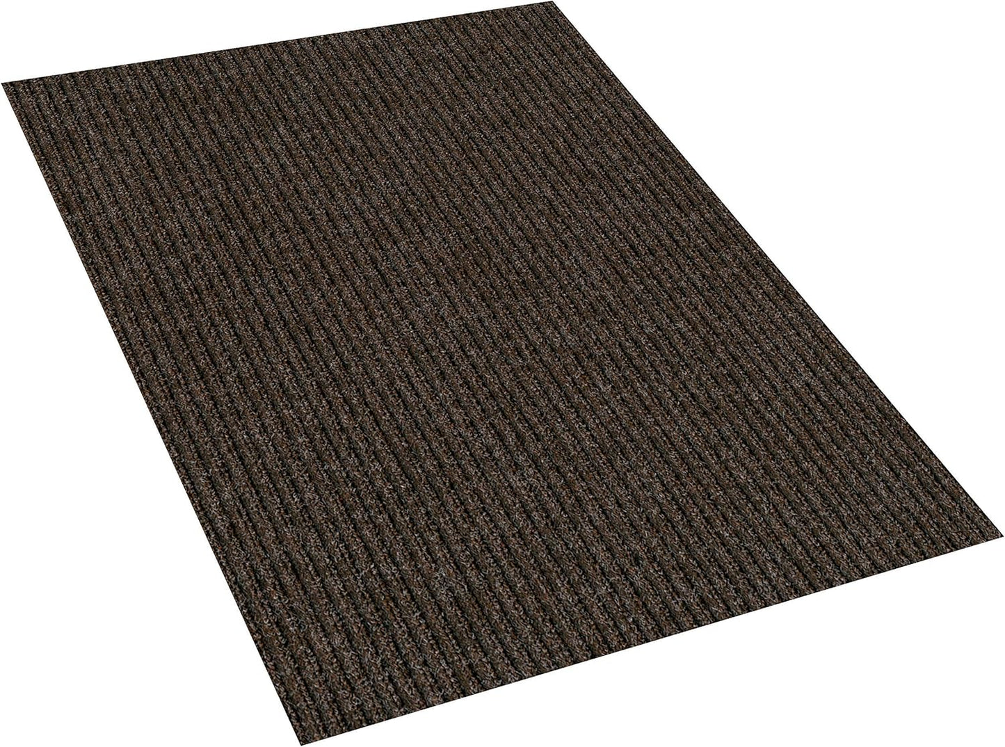 KOECKRITZ Heavy Duty Durable All Weather Indoor/Outdoor Non Slip Entrance Mat Rugs and Runners for Office Business Building Home Garage Front Door (6' x 25', Brick)