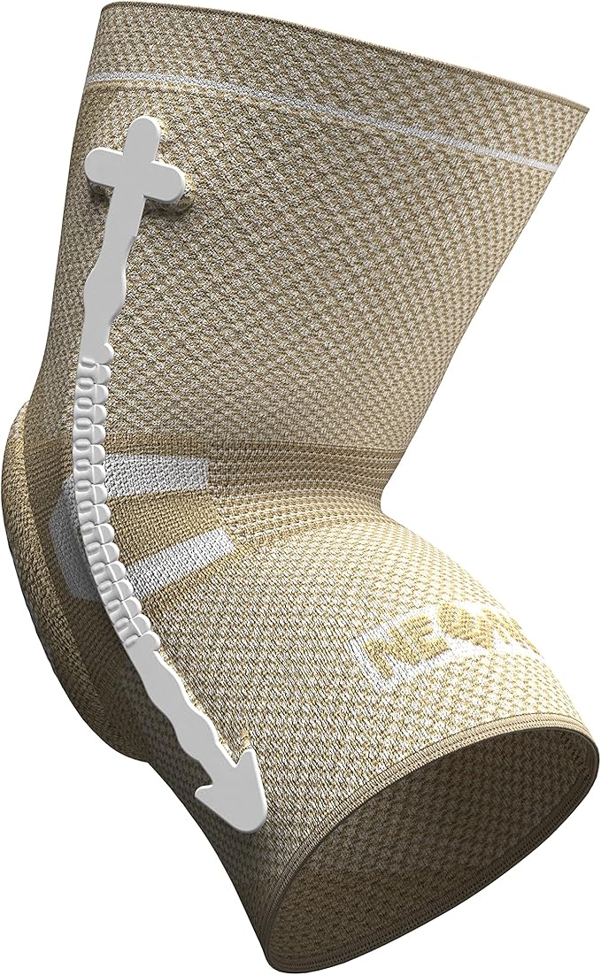 NEENCA Professional Knee Brace for Pain Relief, Medical Knee Compression Sleeve, Knee Support with Horizontal Knit Tech for Meniscus Tear, ACL, Arthritis, Joint Pain, Runner, Workout- FSA/HSA APPROVED