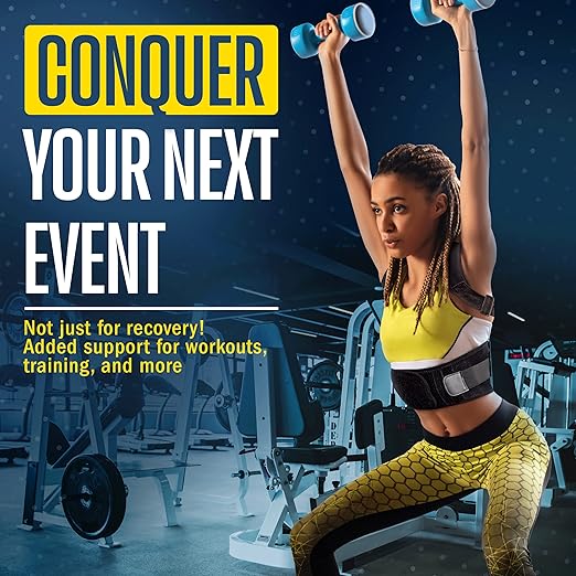 FlexGuard Posture Corrector for Women and Men - Back Brace for Posture, Adjustable Back Support Straightener Shoulder Posture Support for Pain Relief, Body Correction, Large