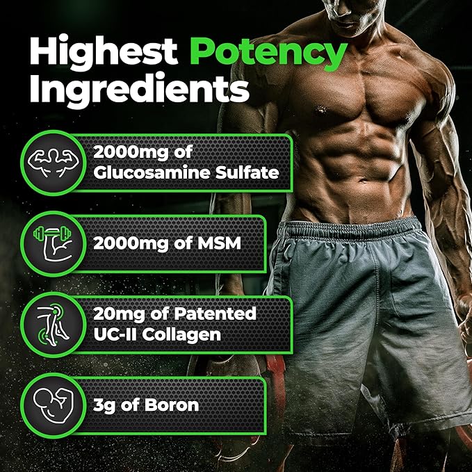 Species Nutrition Arthrolyze Joint Repair Supplement, Fortified with UC-II Collagen, MSM, Glucosamine, Chondroitin, High Potency Connective Tissue & Joint Support (300 Capsules)