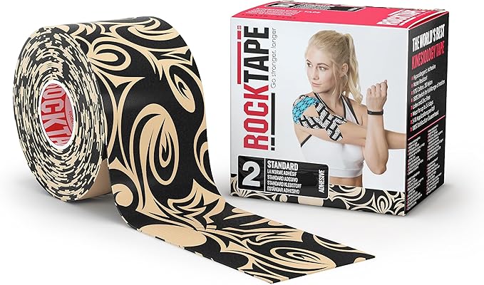 RockTape Original 2-Inch Water-Resistant Kinesiology Tape