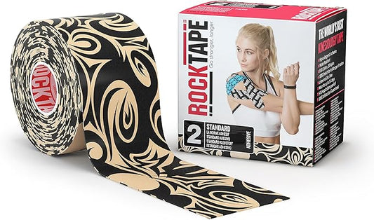 RockTape Original 2-Inch Water-Resistant Kinesiology Tape