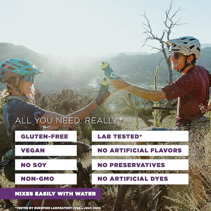 Tailwind Nutrition Recovery Mix, 20 Grams Complete Protein, Carbohydrates, and Electrolytes Powder Drink Mix for Post-Workout, Free of Gluten, Soy, and Dairy, Vegan, 12 Servings, Chocolate