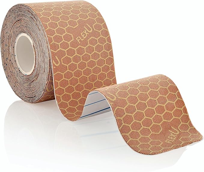 FlexU Kinesiology Tape; Available in Pre-Cut or Continuous Options; Advanced Strength and Flexibility for Enhanced Therapeutic Recovery; Provides Support, Stability, & Pain Relief to Muscles & Joints