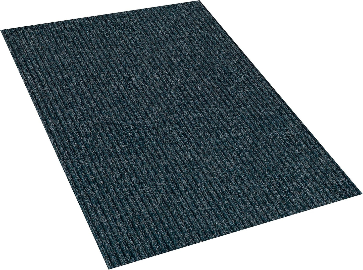 KOECKRITZ Heavy Duty Durable All Weather Indoor/Outdoor Non Slip Entrance Mat Rugs and Runners for Office Business Building Home Garage Front Door (6' x 8', Blue)