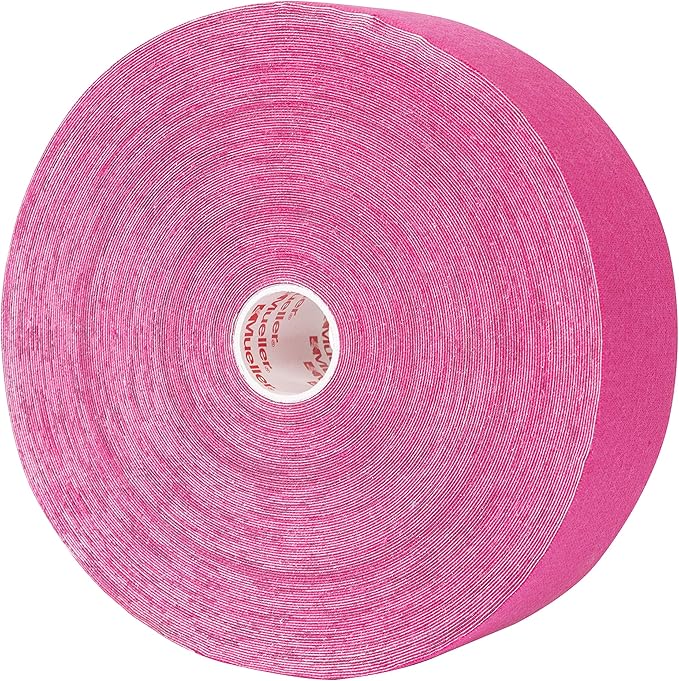 MUELLER Sports Medicine Kinesiology Tape, Quality Therapeutic Athletic Tape, Continuous Roll, Latex Free, 2" x 98.4 Feet